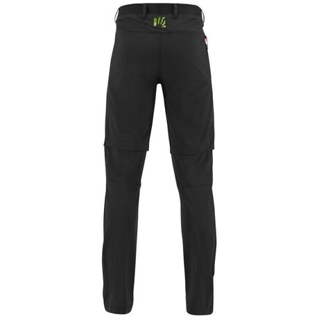 Ανδρικό Παντελόνι Tre Cime Zip-Off Pants Black/Jasmine Green Karpos