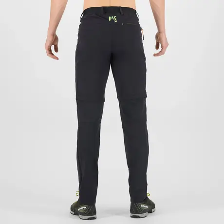 Ανδρικό Παντελόνι Tre Cime Zip-Off Pants Black/Jasmine Green Karpos