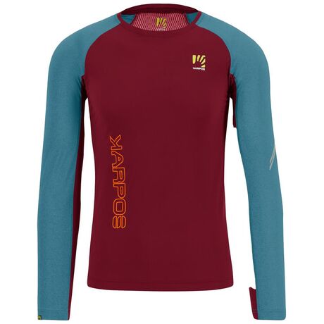 Ανδρική Μπλούζα Lavaredo Jersey LS Pomegranate/Larkspur Karpos