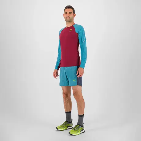 Ανδρική Μπλούζα Lavaredo Jersey LS Pomegranate/Larkspur Karpos