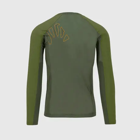 Ανδρική Μπλούζα Lavaredo Jersey LS Rifle Green/Cedar Green Karpos