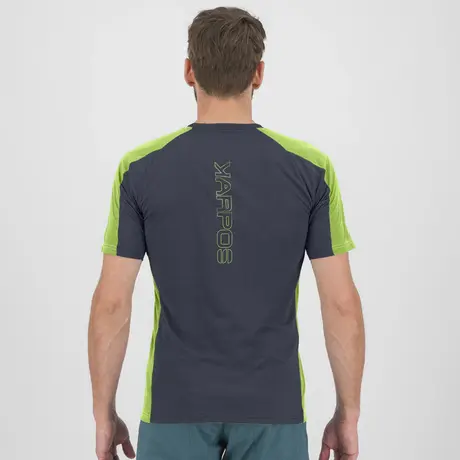 Ανδρικό T-Shirt Nuvolau Jersey Ombre Blue/Jasmine Green Karpos