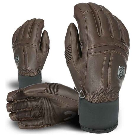 Off Piste Leather Glove Brown Ανδρικά Γάντια Level
