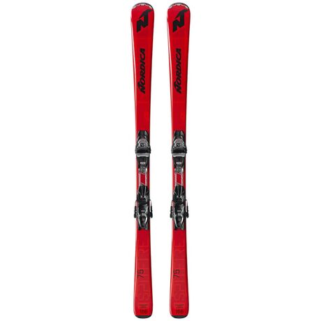 Spitfire 75 R FDT 001 Red/Black + TP2 Compact 10 FDT Black/Anthracite Πέδιλα Σκι με Δέστρες Nordica