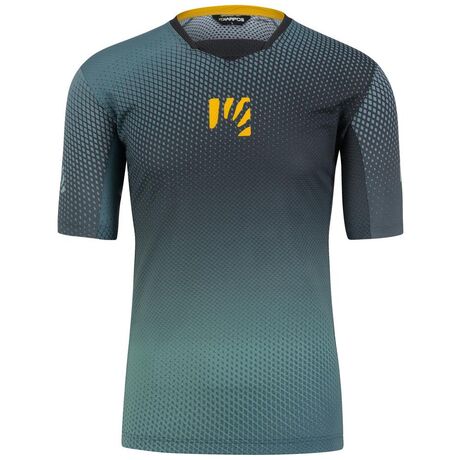 Ανδρικό T-Shirt Val Di Dentro Tee Black/North Atlantic/Lemon Curry Karpos