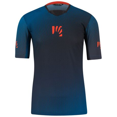 Ανδρικό T-Shirt Val Di Dentro Tee Outer Space/Black/Tangerine T. Karpos