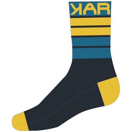 Κάλτσες Verve Sock Outerspace/Indigo/Hight Visibility Unisex Karpos