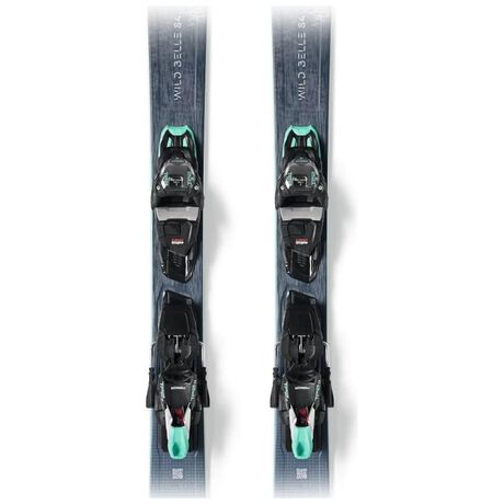Wild Belle DC 84 Black/Teal + TP2 Light 11 FDT90MM Γυναικεία Πέδιλα Σκι με Δέστρα Nordica