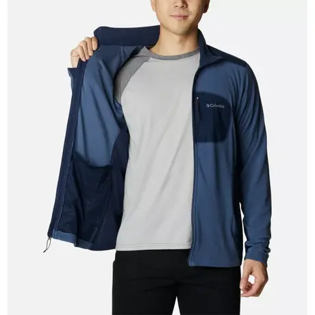 Klamath Range™ Full Zip Dark Mountain/Collegiate Navy Ανδρική Ζακέτα Fleece Columbia