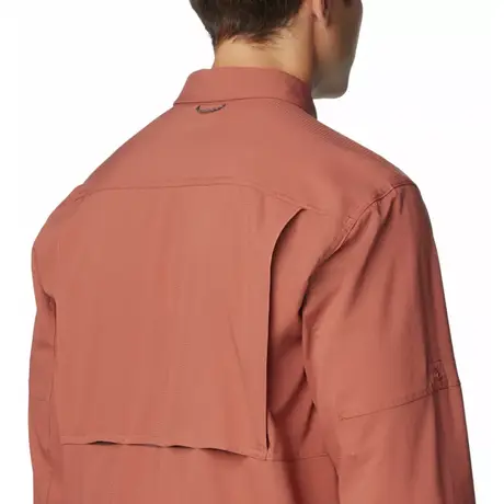 Πουκάμισο Columbia Ανδρικό Silver Ridge&trade; Utility Lite Long Sleeve Auburn