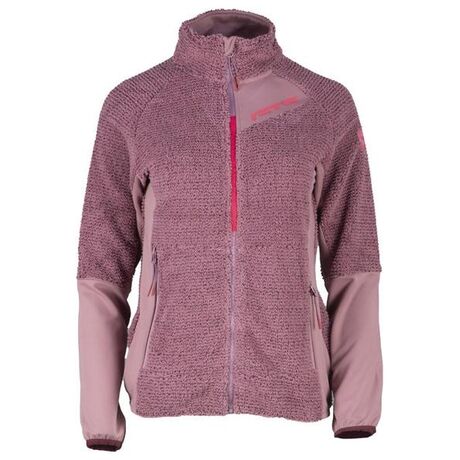 Jacket Waffle Highloft 302442L Plum Γυναικεία Ζακέτα Fleece GTS