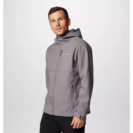 M Ascender™ II Hooded Softshell City Grey Ανδρικό Μπουφάν Columbia