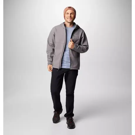 M Ascender™ II Hooded Softshell City Grey Ανδρικό Μπουφάν Columbia
