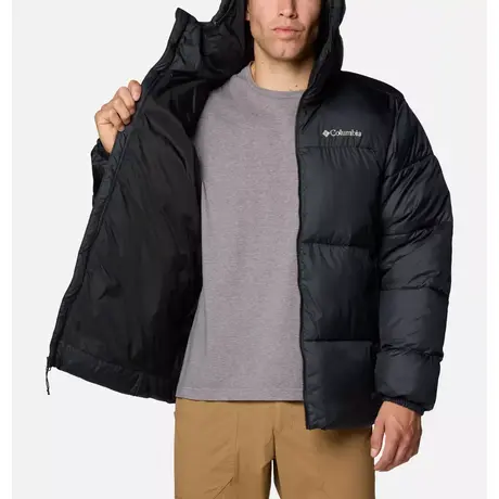 M Puffect™ II Hooded Jacket Black Ανδρικό Μπουφάν Columbia