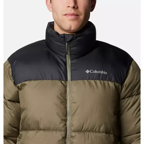 M Puffect™ III Jacket Stone Green/Black Ανδρικό Μπουφάν Columbia