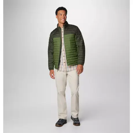 M Silver Falls™ II Jacket Canteen/Greenscape Ανδρικό Μπουφάν Columbia