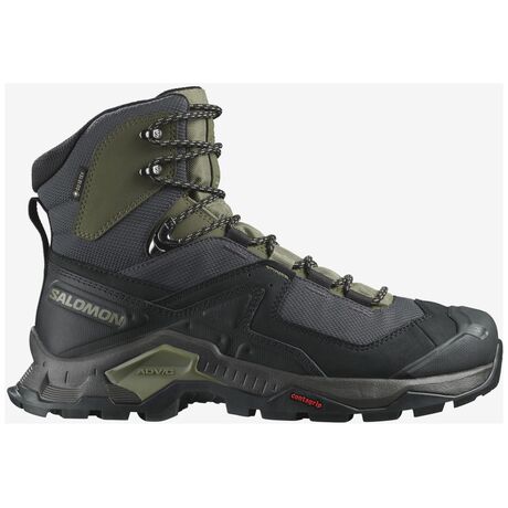 Salomon Ανδρικά Μποτάκια Πεζοπορίας Quest Element GTX Black/Deep Lichen Green/Olive Night