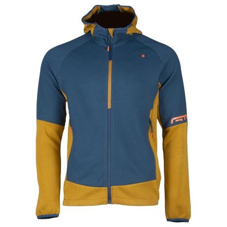 Scuba Mix Honey Comb 303042M Petrol Ανδρική Ζακέτα Fleece GTS