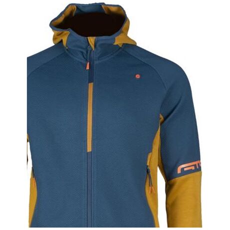 Scuba Mix Honey Comb 303042M Petrol Ανδρική Ζακέτα Fleece GTS