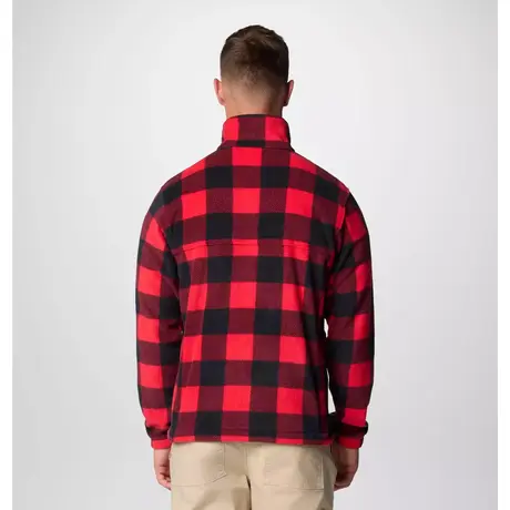 Steens Mountain™ Μ Printed Jacket Mountain Red Ανδρική Ζακέτα Columbia