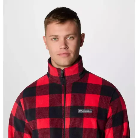 Steens Mountain™ Μ Printed Jacket Mountain Red Ανδρική Ζακέτα Columbia