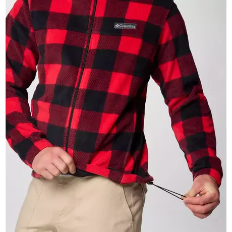 Steens Mountain™ Μ Printed Jacket Mountain Red Ανδρική Ζακέτα Columbia