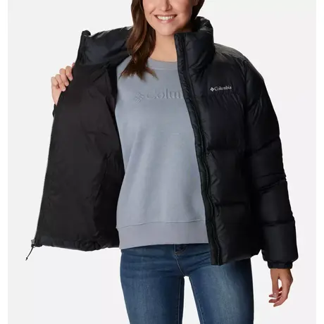 W Puffect™ II FullZip Jacket Black Γυναικείο Μπουφάν Columbia