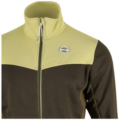 Comb Fleece 301932M Olive Ανδρική Ζακέτα Fleece GTS