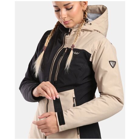 Flip-W Beige Γυναικείο Μπουφάν Kilpi