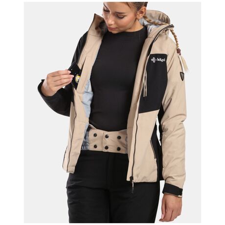 Flip-W Beige Γυναικείο Μπουφάν Kilpi