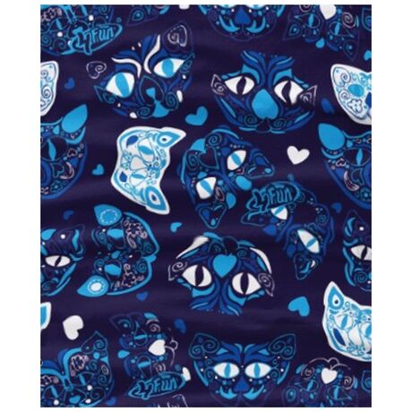 4Fun Μαντήλι Λαιμού με Fleece Polartec Cat Faces