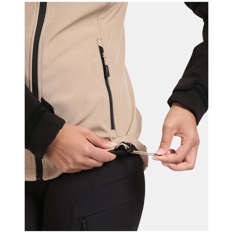 Ravia-W Beige Γυναικείο Μπουφάν Softshell Kilpi