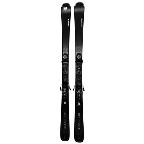 Belle 73 X Black/Silver + TLT10 FDT Πέδιλα Σκι με Δέστρα Nordica