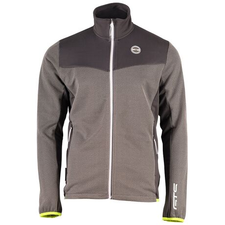Comb Fleece 301932M Grey Ανδρική Ζακέτα Fleece GTS