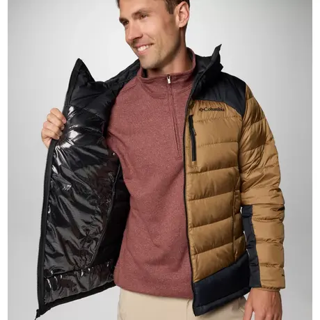 Πουπουλένιο Μπουφάν Columbia Ανδρικό Autumn Park&trade; II Down Hooded Jacket Delta/Black