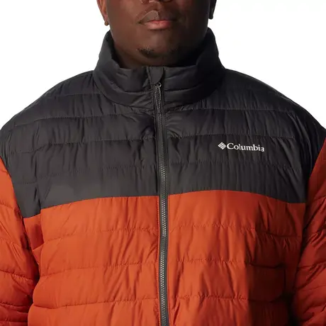 Μπουφάν Columbia Ανδρικό Υπερμεγέθη Powder Lite&trade; Jacket Warp Red/Shark