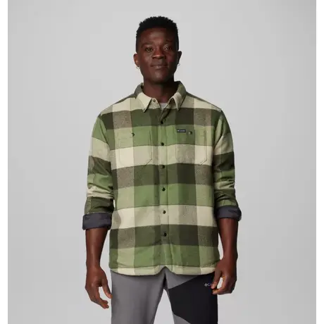 Πουκάμισο Fleece Columbia Ανδρικό Windward™ II Shirt Jacket Canteen Multi Windowpane Check