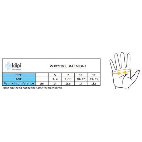 Palmer-J Blue Παιδικά Γαντιά Kilpi