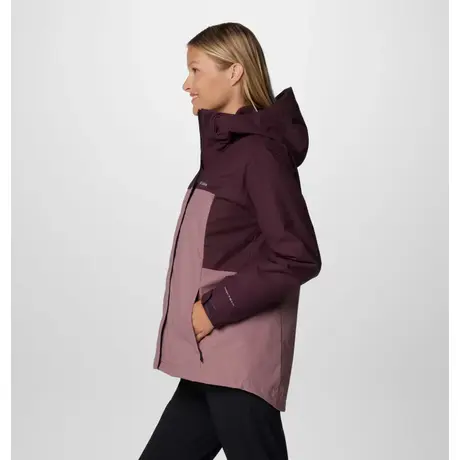 Αδιάβροχο Μπουφάν 3-1 Columbia Γυναικείο Hikebound™ II Interchange Jacket Moonvista/Fig