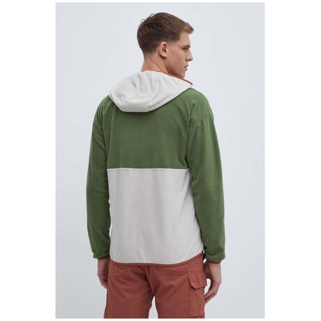 Backbowl™ Lite Half Zip Hoodie Canteen/Dark Stone/Auburn Ανδρικό Fleece Columbia