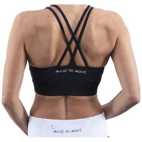 Αθλητικό Μπουστάκι GTS Γυναικείο Bra Top Black