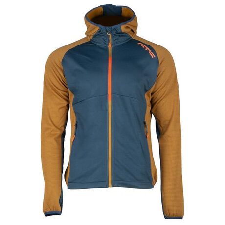 Jacket Waffle Bicolor 301542M Petrol Ανδρική Ζακέτα GTS