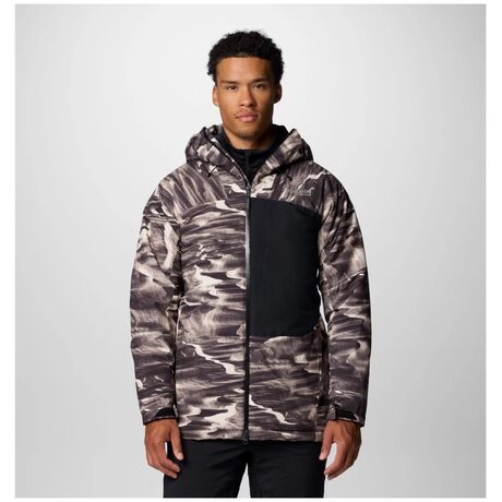Μπουφάν Σκι Columbia Ανδρικό Winter District™ III Printed Jacket Dark Stone Windblown Print