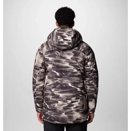 Μπουφάν Σκι Columbia Ανδρικό Winter District™ III Printed Jacket Dark Stone Windblown Print