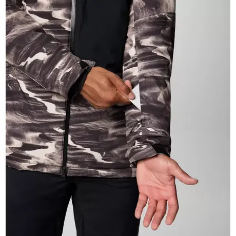 Μπουφάν Σκι Columbia Ανδρικό Winter District™ III Printed Jacket Dark Stone Windblown Print