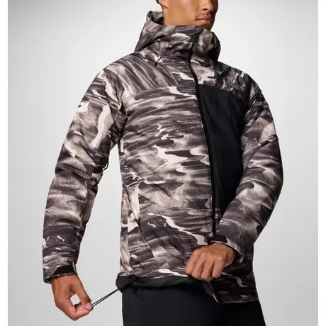 Μπουφάν Σκι Columbia Ανδρικό Winter District™ III Printed Jacket Dark Stone Windblown Print