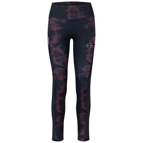 Γυναικείο Κολάν GTS Tight Long Plum