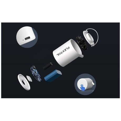 Τρόμπα Επαναφορτιζόμενη TINY PUMP White Flextail
