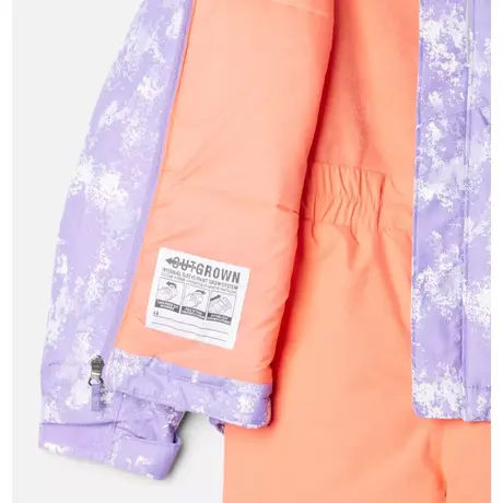 Αδιάβροχο Σετ Για Χιόνια Columbia Παιδικό Buga&trade; II Set Paisley Purple Timberwild/Hot Coral