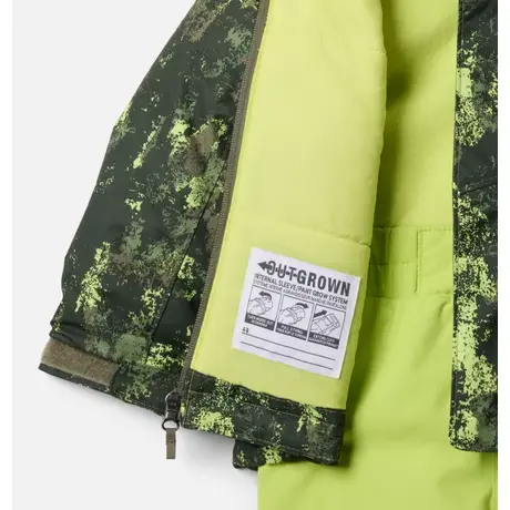 Αδιάβροχο Σετ Για Χιόνια Columbia Παιδικό Buga™ II Set Stone Green Timberwild